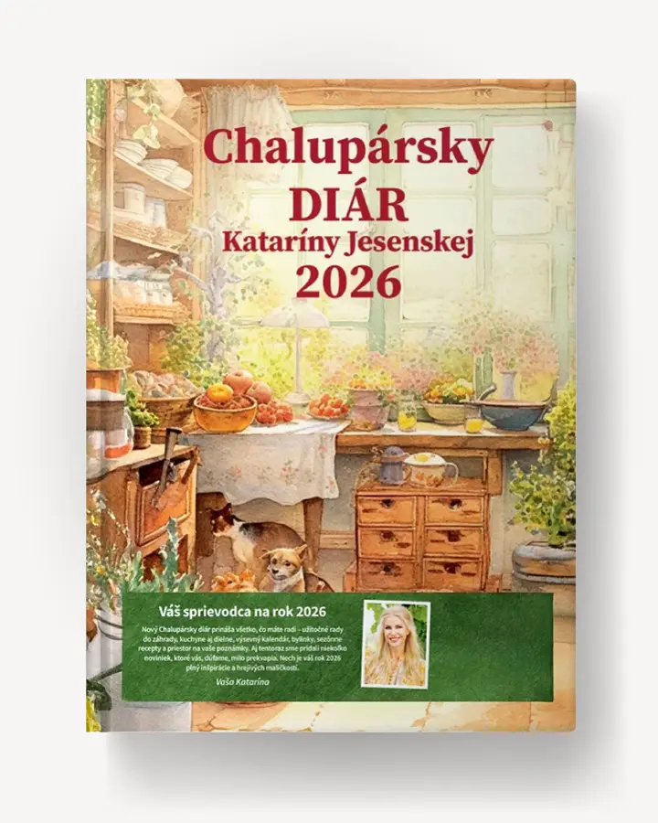 Chalupársky diár Kataríny Jesenskej 2026 - Chalupa Shop
